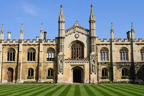 historic architecture of cambridge college