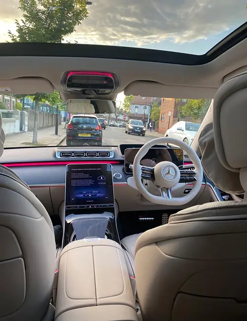Luxury Car Dashboard